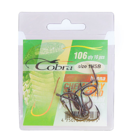 Крючок COBRA 106 NSB-04 10шт