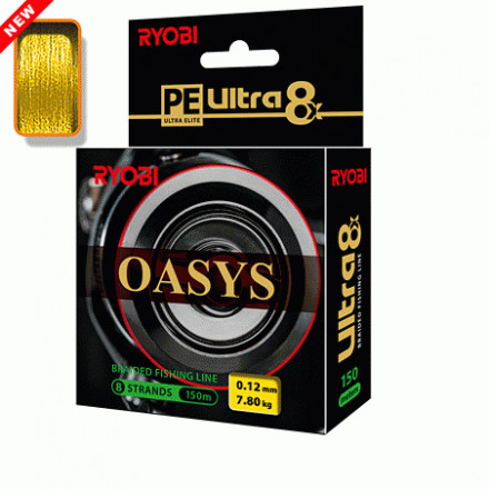 Леска-шнур RYOBI Oasis Yellow 0,12mm 150m