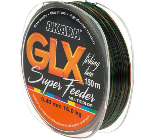 Леска Akara GLX Super Feeder 0.20 150м мультиколор