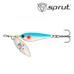 Блесна Sprut Alpina Long Spinner №2 9г/SB