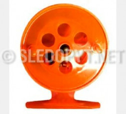 Катушка проводочная ПИРС из поликарбоната 75 ПК оранжевая