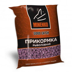 Прикормка MINENKO GOOD CATCH Гранулы 10мм КОНОПЛЯ, 700г