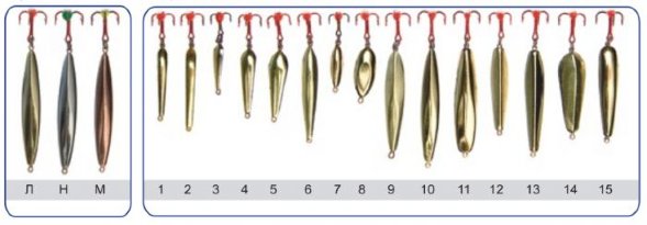 Блесна зимняя ПИРС Малек мал. чертик 0.8г медь блистер