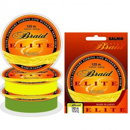 Шнур Salmo Elite Braid 0.40 91м G