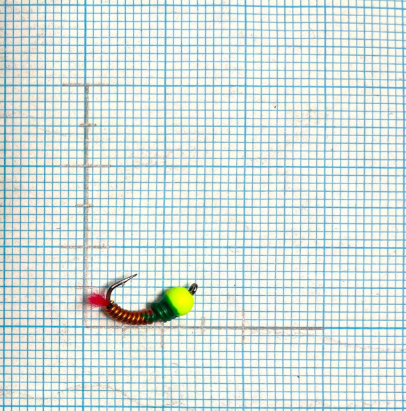 Мормышка вольфрамовая Marlin&#039;s Лесотка 4мм 0.65гр 7440-YE