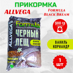 Прикормка Allvega Formula Black Bream черный лещ 900г