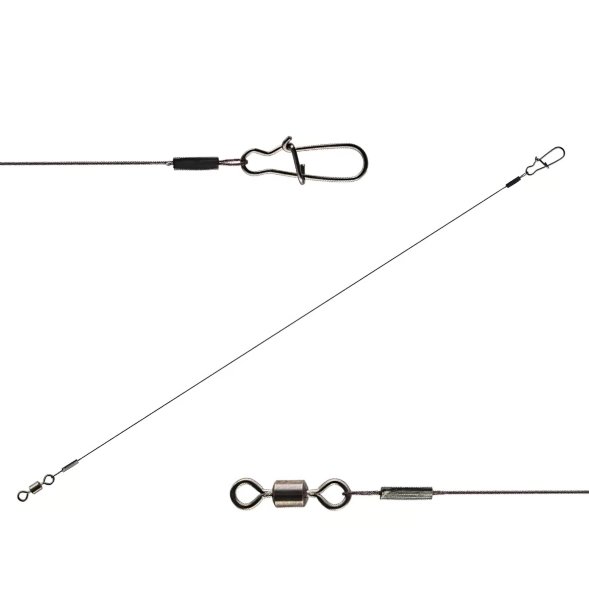 Поводок Sprut Classic 1*49 40см 12кг 2шт